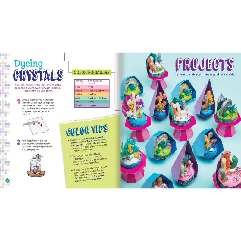 Grow Your Own Crystal Mini Worlds Book Kit