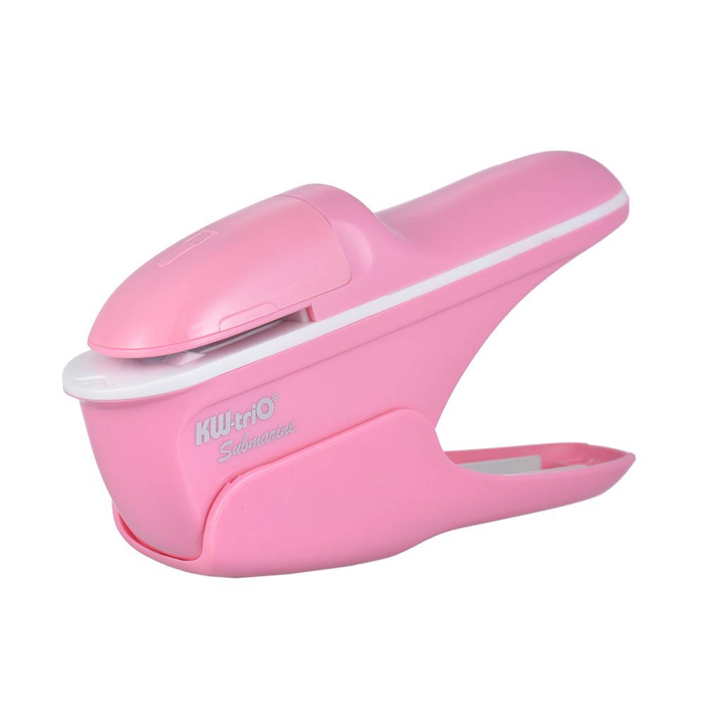 Hand-held Mini Safe Stapler without Staples Staple Free Stapleless 7 Sheets Capacity for Paper Binding Business Commercial Shop School Office