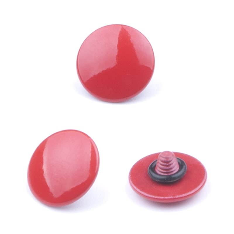 Soft Metal Shutter Release Button Brass Compatible with Fujifilm XT30 XT3 X100F XT20 XPRO2 XT2 X30 X100T XE2 XT10 XE3 PenF Camera Black Red Darkred Silver 10mm Convex Surface4 Pack