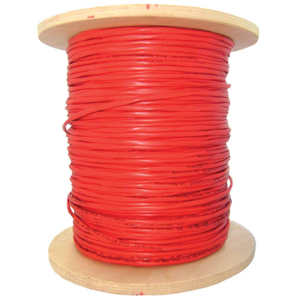 2 Fiber Indoor Distribution Fiber Optic Cable, Multimode, 62.5/125, Riser Rated, Spool, 1000 foot - Orange