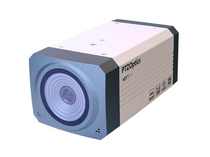 PTZOptics PTEPTZ-NDI-ZCAM-G2 1920x1080/30FPS/100 HFOV/HD-SDI IP Camera with US Power Supply (White)