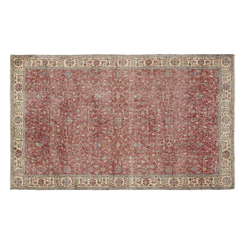 5'11"x9'8" Vintage One-of-a-Kind Merlinde Rug Red - Revival Rugs