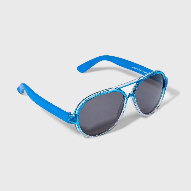 Toddler Boys' Aviator Sunglasses - Cat & Jack™ Blue