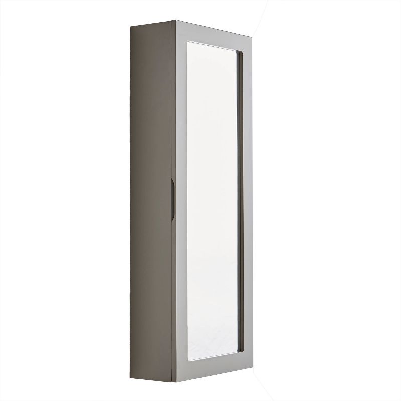 Wren Wall Mount Ironing Center Gray - Aiden Lane