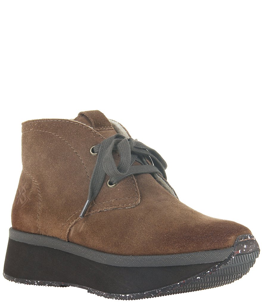 OTBT Wander Suede Chukka Ankle Booties
