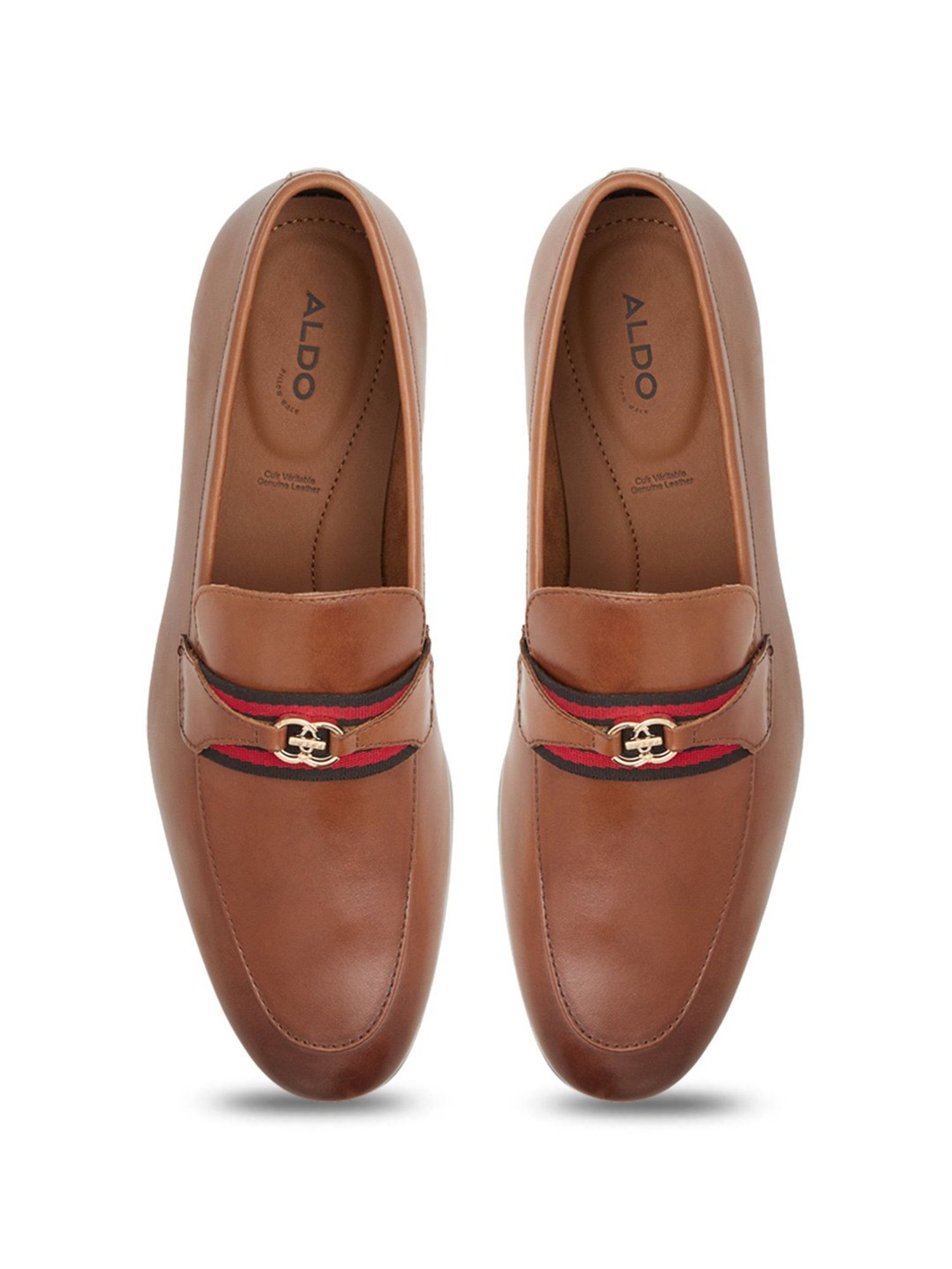 Aldo Men's Cognac Casual Loafers