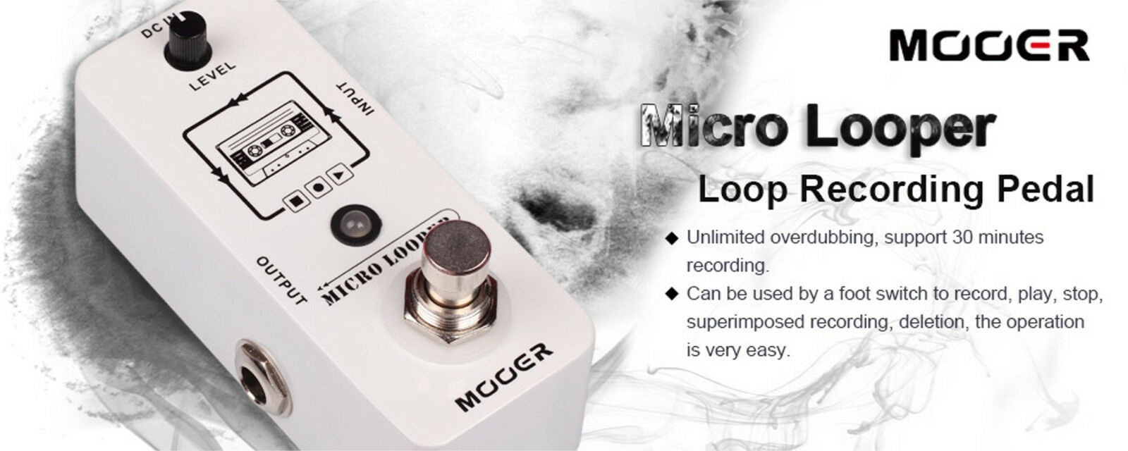 Mooer Micro Looper Micro Guitar Effects Pedal
