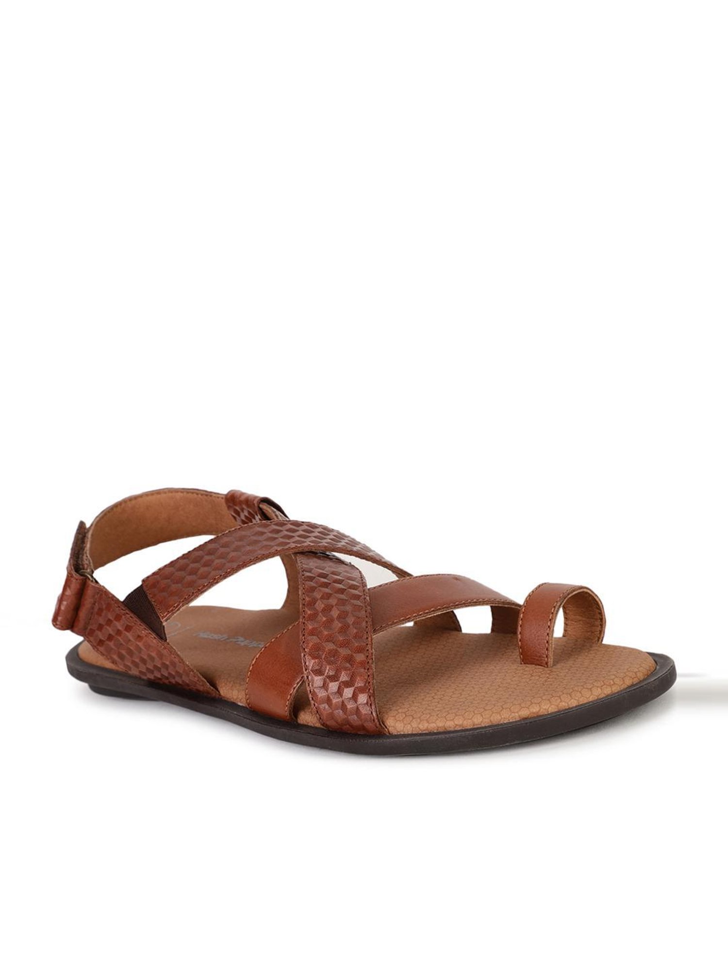 Hush Puppies by Bata Men's Brown Back Strap Sandals