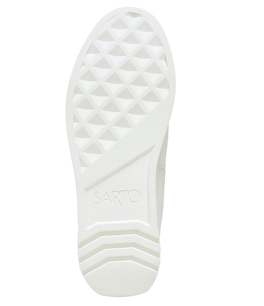 Sarto by Franco Sarto Debra2 Snake Print Leather Platform Slip Ons