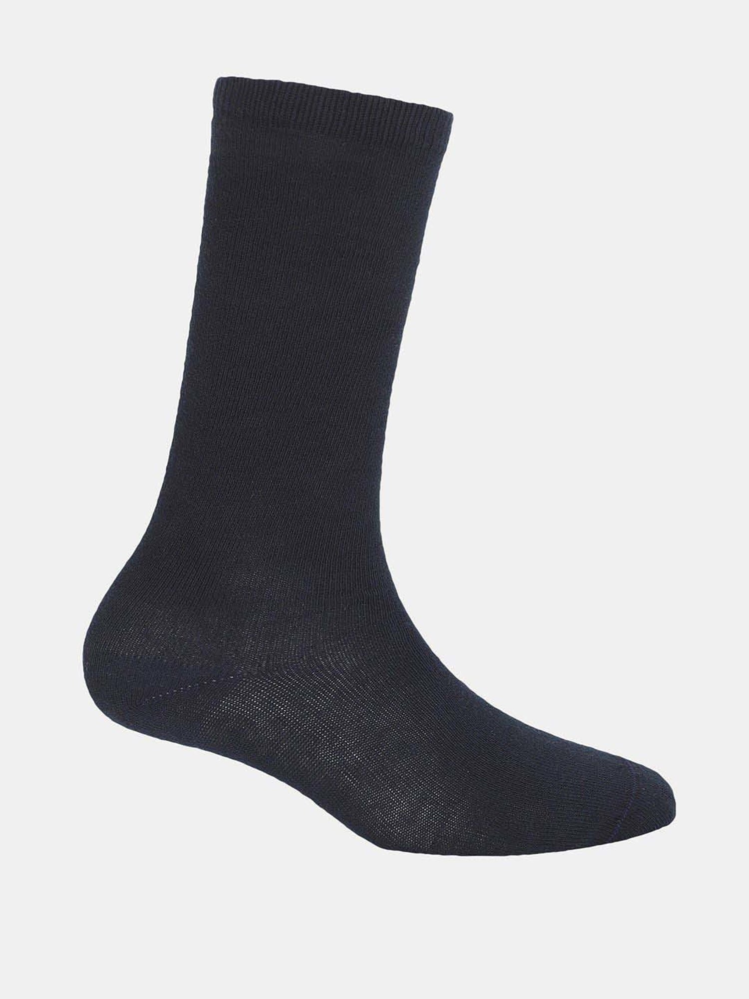 Bonjour Kids Black Regular Fit School Socks - Pair of 5