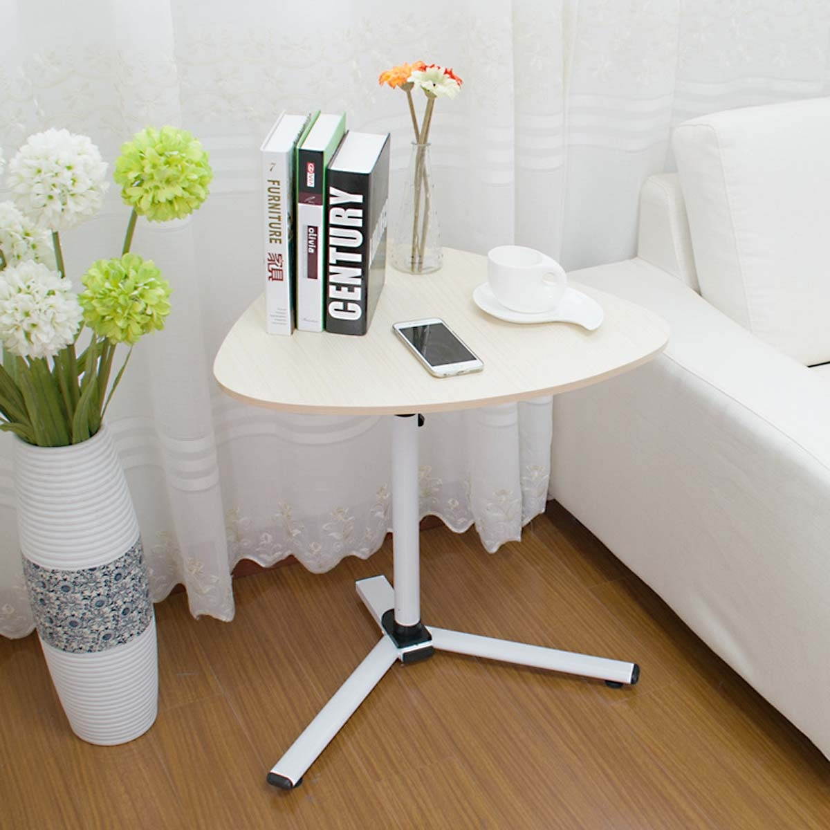 Adjustable Height & AngleNotebook Laptop Sofa Desk Overbed Food Table Stand