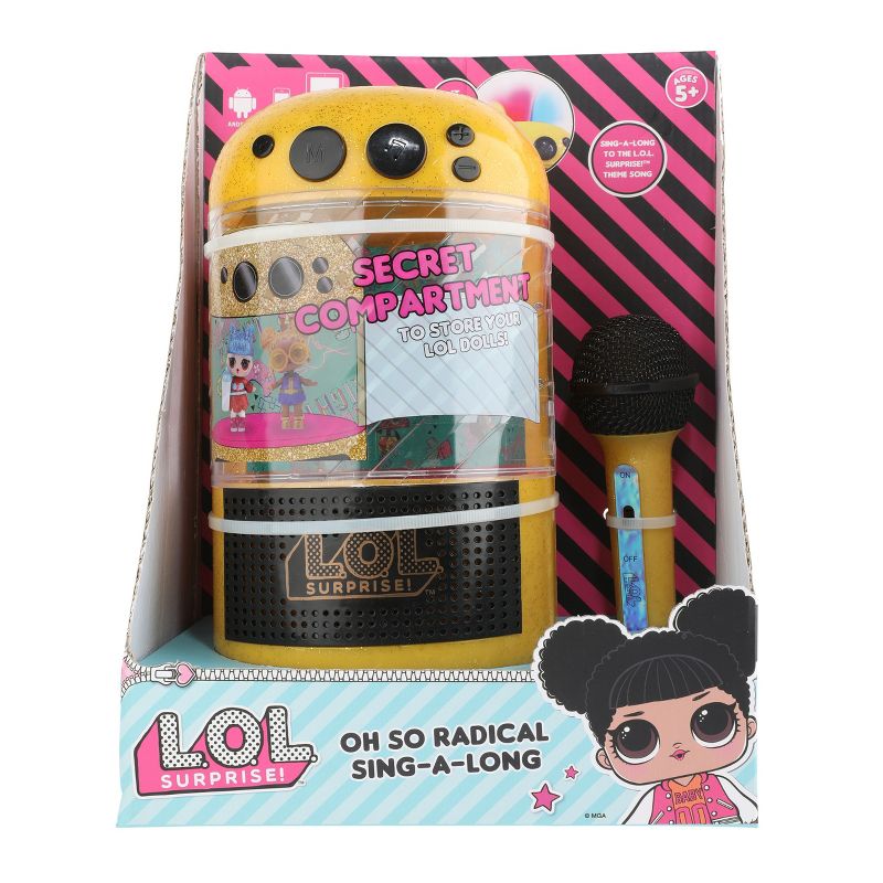 L.O.L. Surprise! Oh So Radical Sing-A-long Karaoke Speaker