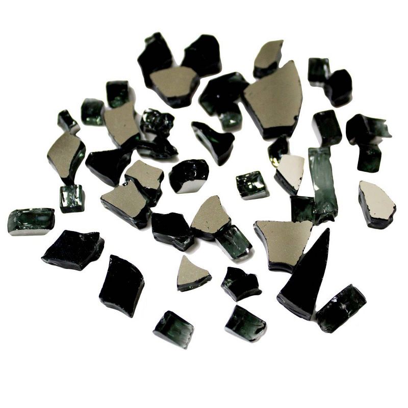 American Fireglass 10 LB Bag 1/2 Inch Reflective Fireplace & Firepit Fire Glass, Copper