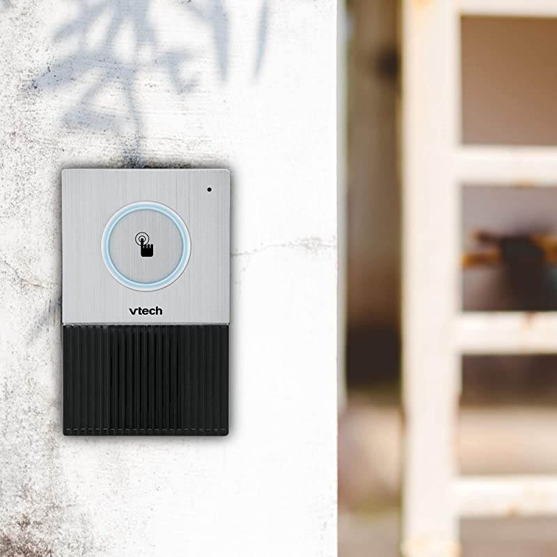 SN7021 Cordless 2Way WeatherResistant Audio Doorbell for SN5127 SN5147 Senior Phone Systems