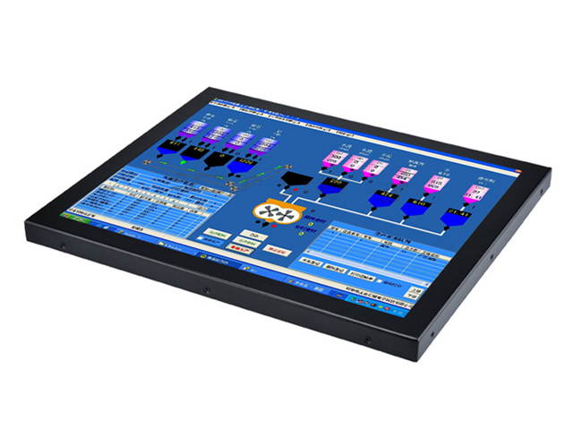 19" Industrial Panel PC,All in One Computer,Intel Quad Core J1900,Taiwan 5 Wire Touch Screen,Windows 7/10,Linux,(Black),[1VGA/3USB2/1USB3/1LAN/3COM/FAN],(4G RAM/64G SSD)