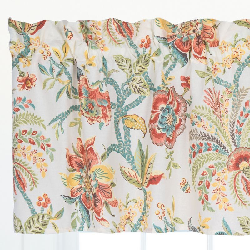 Heritage Lace 53" Halloween Phantom Drape Window Swag Valance - Black