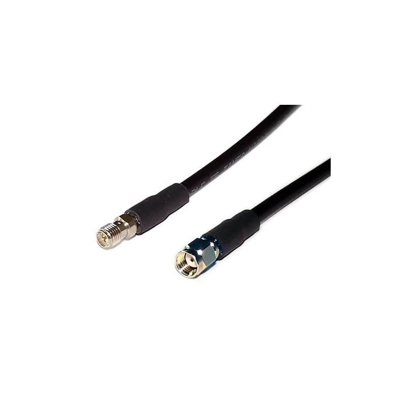 LMR240 CNT240 RPSMA Male to RPSMA Female Connectors to Extend Wireless Router Internet Antennas 5 feet