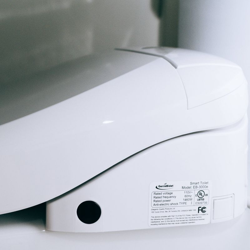 Electric Heated Bidet Smart Toilet Seat White - Genie Bidet
