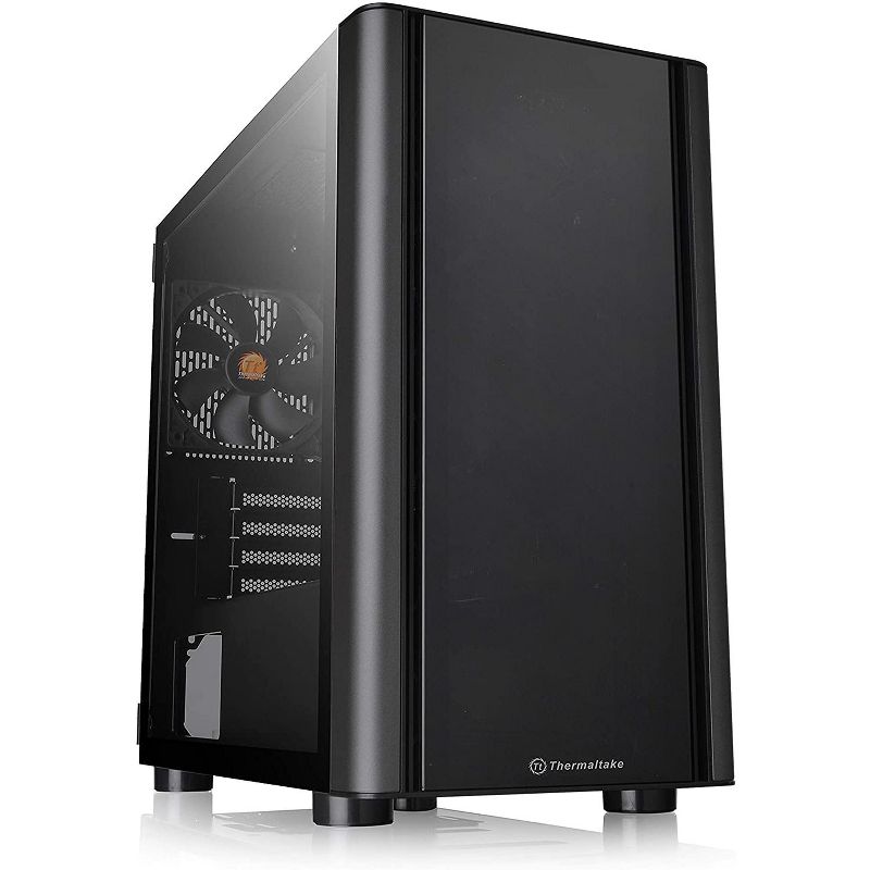 Thermaltake V150 Tempered Glass Edition Chassis - Black