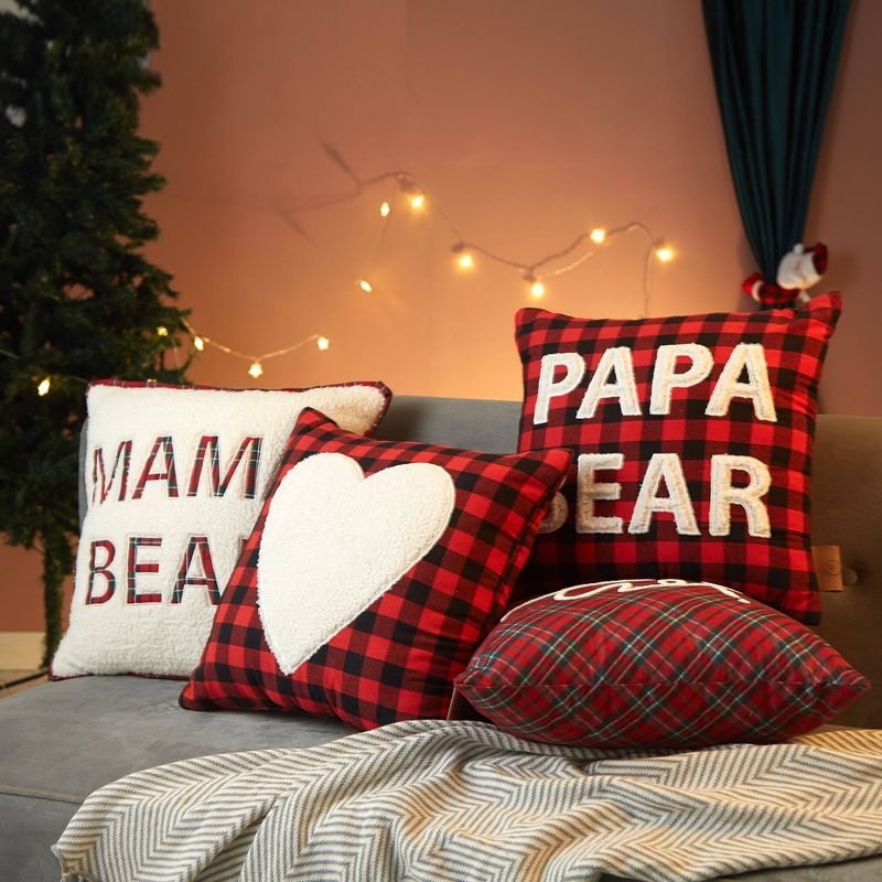 Applique Joy Decorative Throw Pillow - Dearfoams