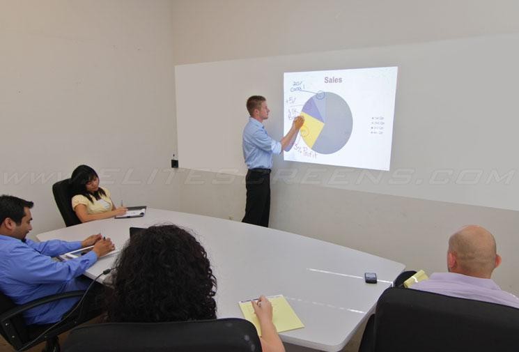 Elite Screens Insta-DE2a IWB5X10W2aF Projection Screen - 134.3" - Wall Mount