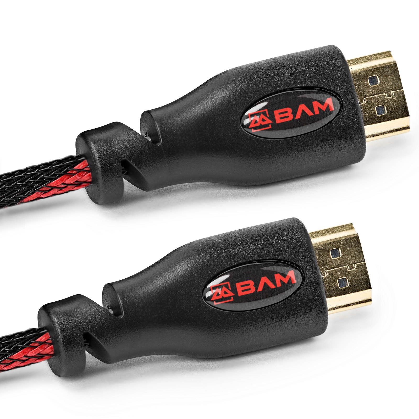 bam 3 pack high speed 4k hdmi cables  10 long