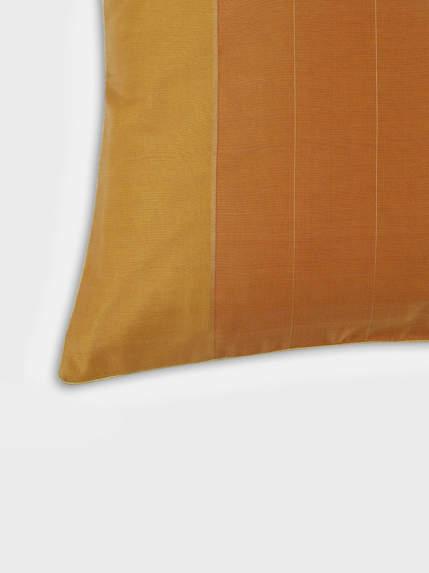 Fabindia Mustard Udai Cushion Cover