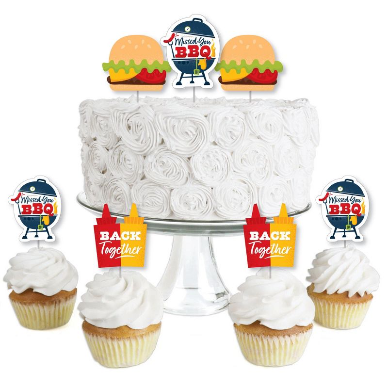 Big Dot of Happiness Best Mom Ever - Dessert Cupcake Toppers - Mother's Day Clear Treat Picks - Set of 24