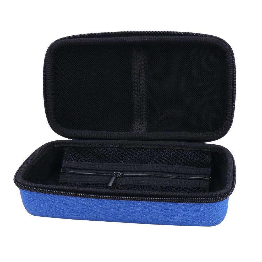 Aenllosi Storage Organizer Case for Osmo Genius Kit, fits OSMO Base/Starter/Numbers/Words/Tangram/Coding Awbie Game by (for OSMO Genius Set, Blue)