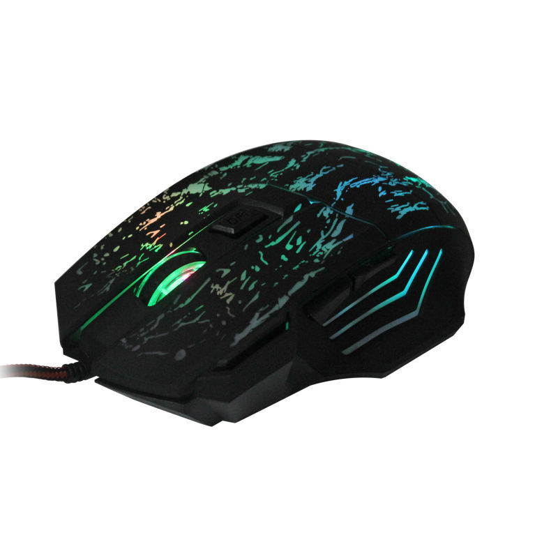 7 Buttons USB Wired 3200DPI Professional Gamer Mouse Computer Mouse Gaming Mouse For PC Computer 7 Colors LED Optical Mouse