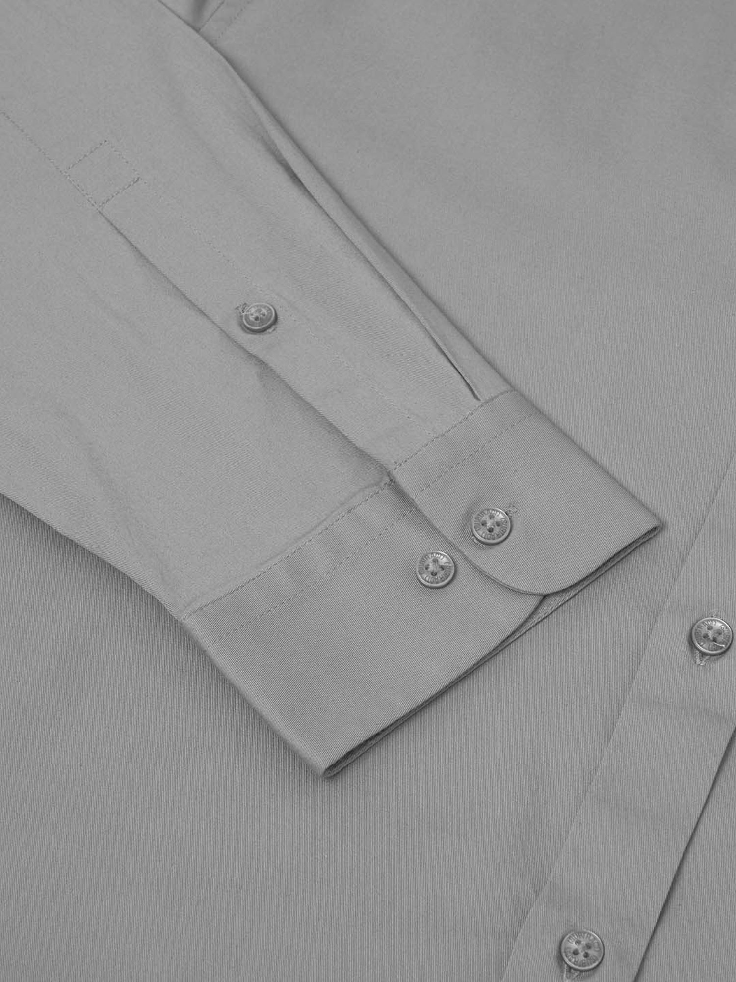 SUBTRACT Ash Grey Slim Fit Shirt