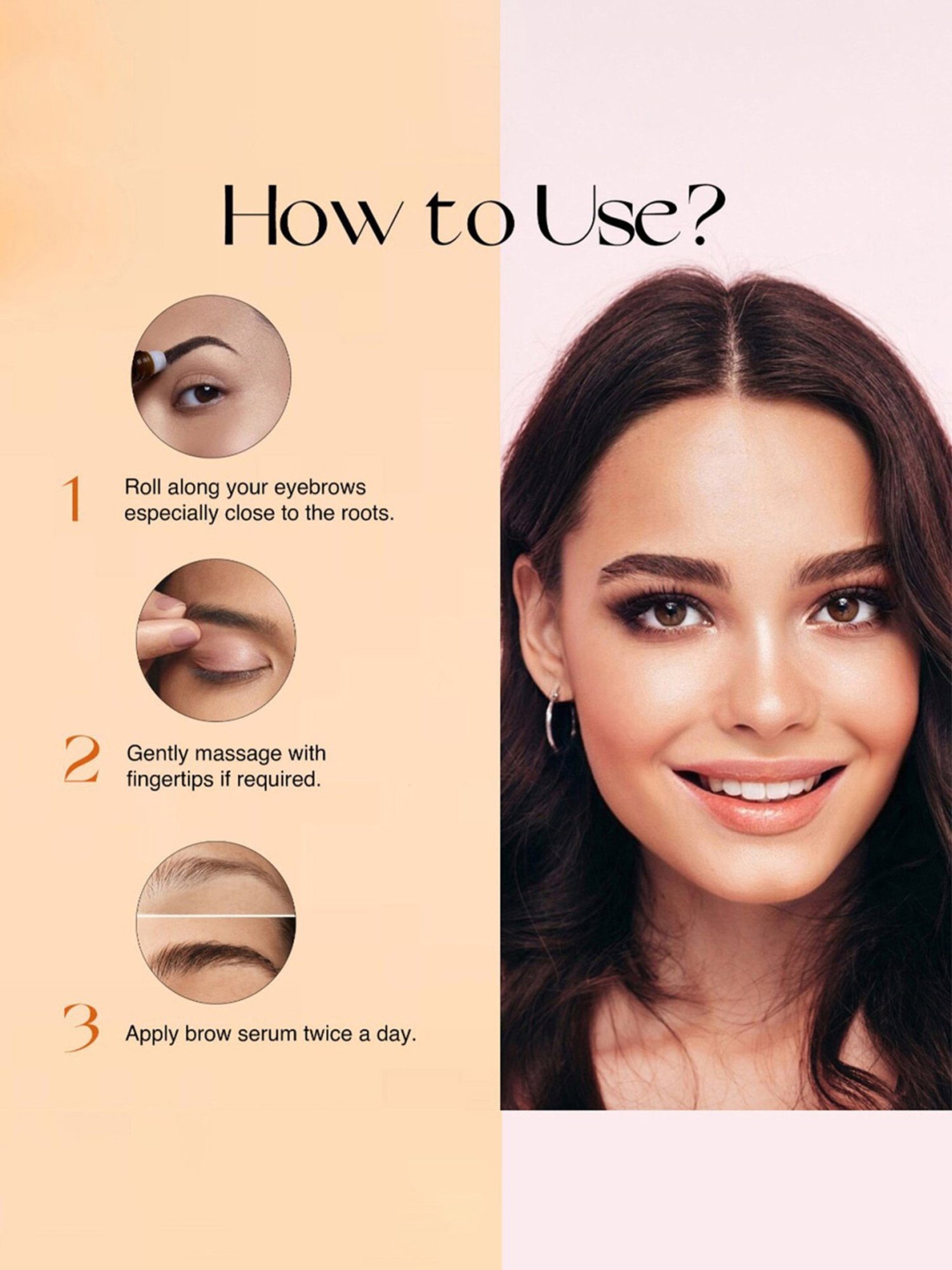 Nourish Mantra Brow Growth Serum - 10 ml