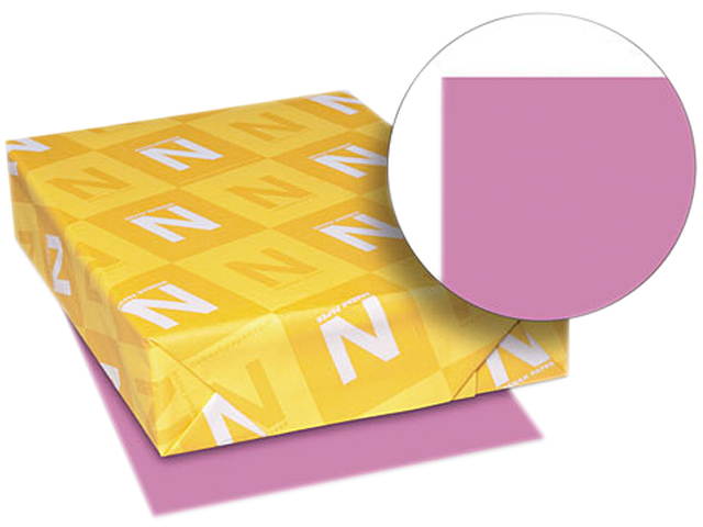 Astrobrights Colored Paper, 24Lb, 8-1/2 X 11, Outrageous Orchid, 500 S