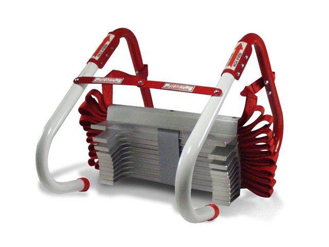 Kidde 468093 Two-Story Fire Escape Ladder with Anti-Slip Rungs, 13 ft.