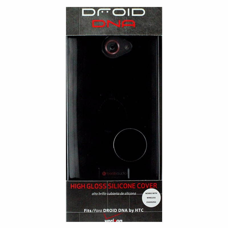 Verizon Accessories Flexible Gel Case for HTC Droid DNA - Black