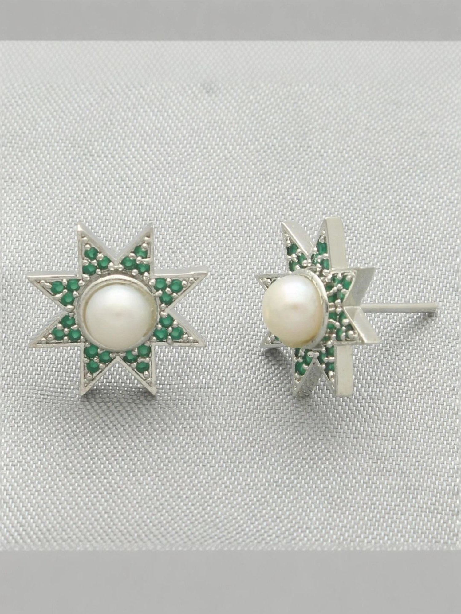 Sri Jagdamba Pearls Yami Pearl Earrings for Women and Girls