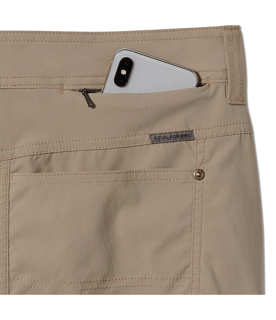 Royal Robbins Bug Barrier Active Traveler Performance Stretch Zip 'N' Go Pants
