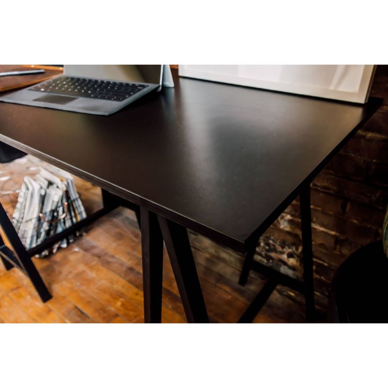 Cambria Art Computer Desk Black - OneSpace