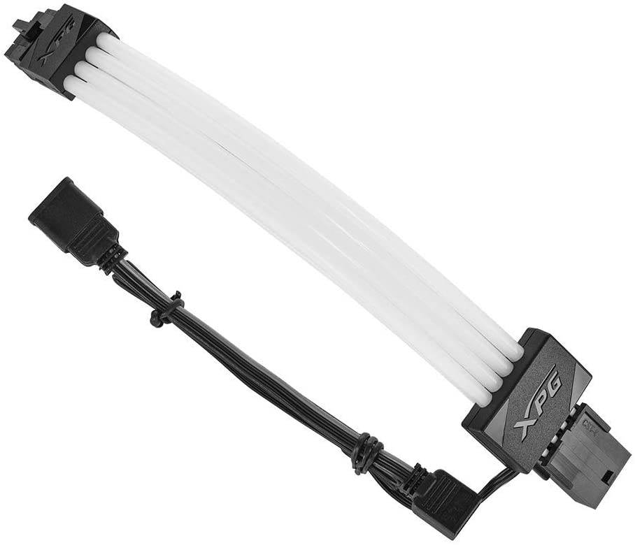 XPG Prime ARGB 8 PIN (6+2) Addressable RGB VGA Extension Cable (ARGBEXCABLE-VGA-BKCWW)