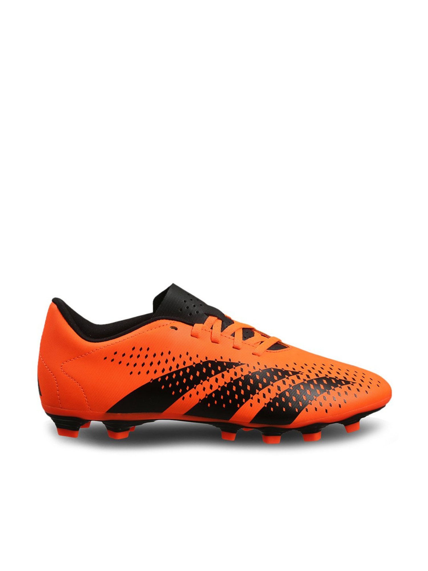 Adidas Men's PREDATOR ACCURACY.4 FxG Orange Football Shoes