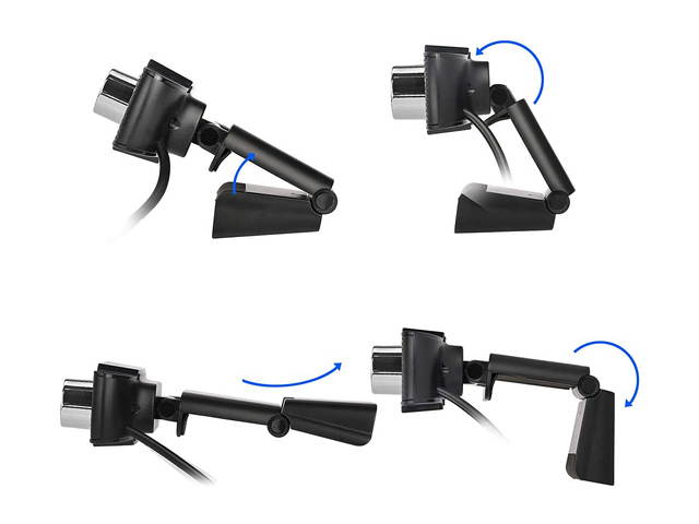 Blackmore BWC-900 WebCam with Dual Built-in Microphones