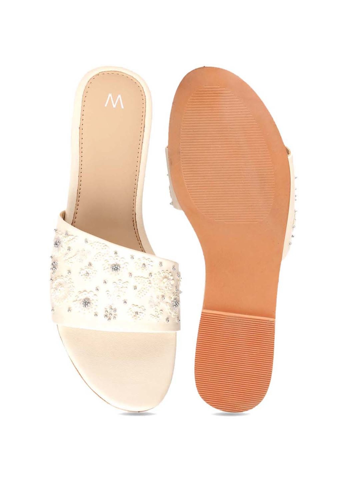 W Women's Wharmony White Casual Sandals