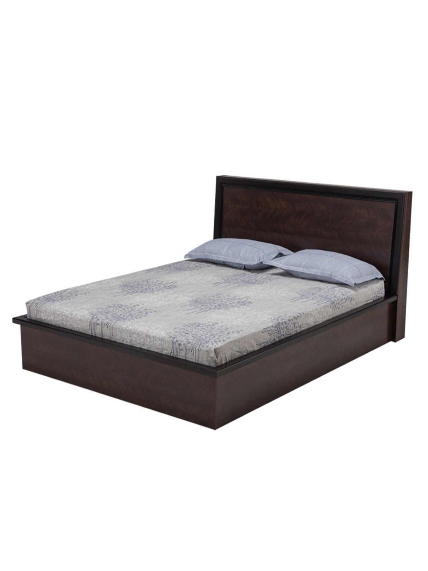 Durian Nina Cherry Red Engineered Wood Queen Size Bed