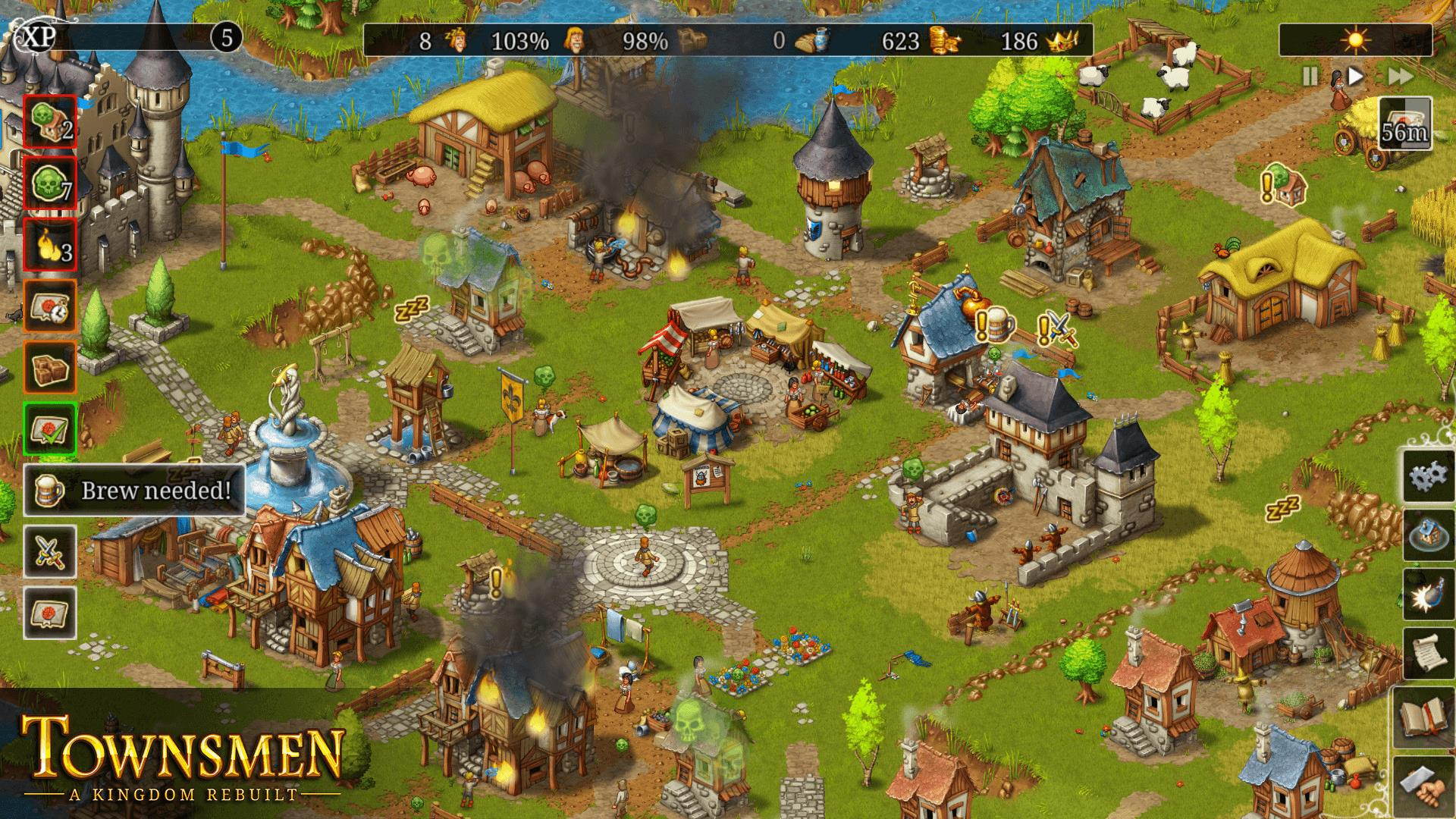 Townsmen - A Kingdom Rebuilt  [Online Game Code]
