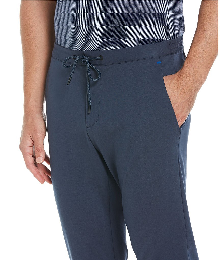 Perry Ellis Ponte Knit Performance Stretch Jogger Pants