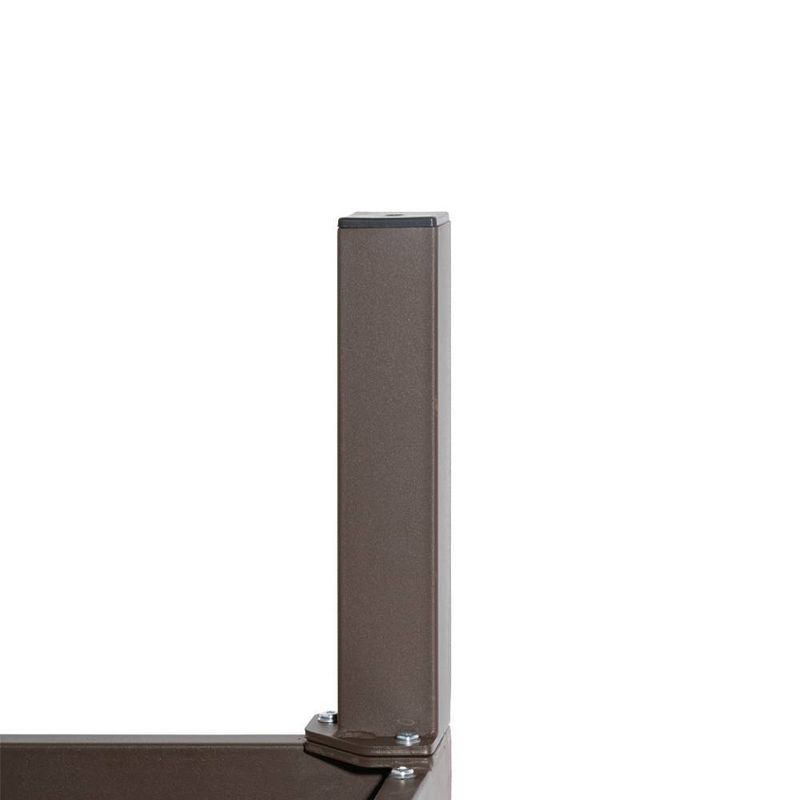 NewPort Outdoor Wicker Chaise Lounge - Dark Gray - Coaster