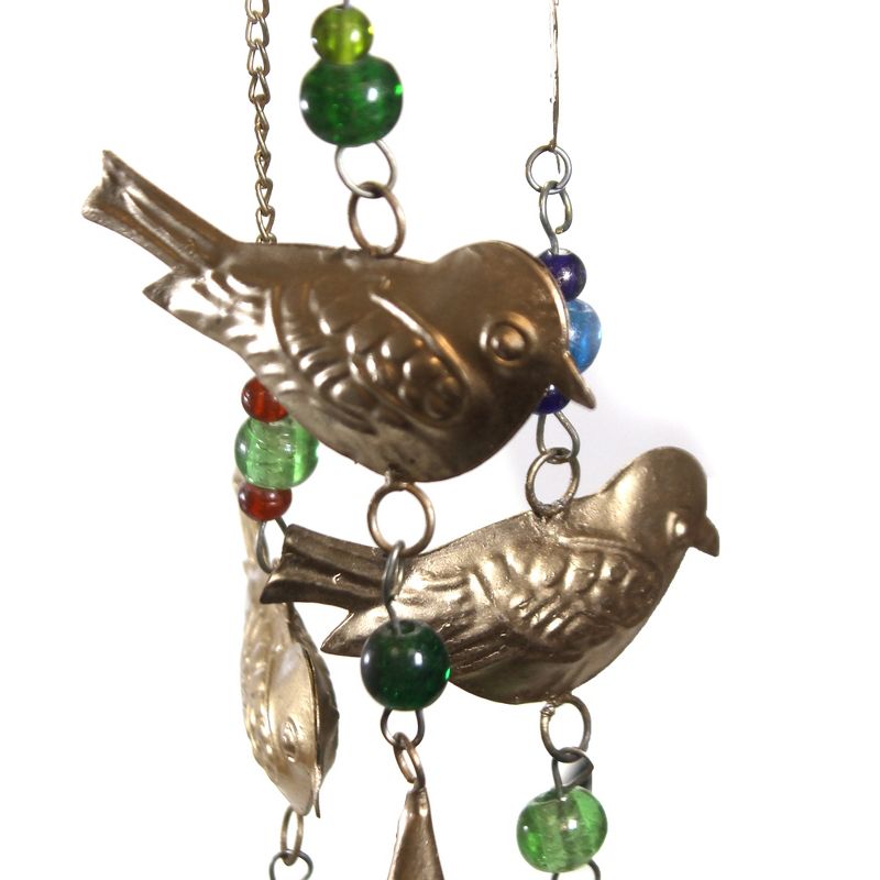 Home & Garden 12.0" Dragonfly Hanging Moblie Bells Beads Yard Decor Amscan  -  Bells And Wind Chimes