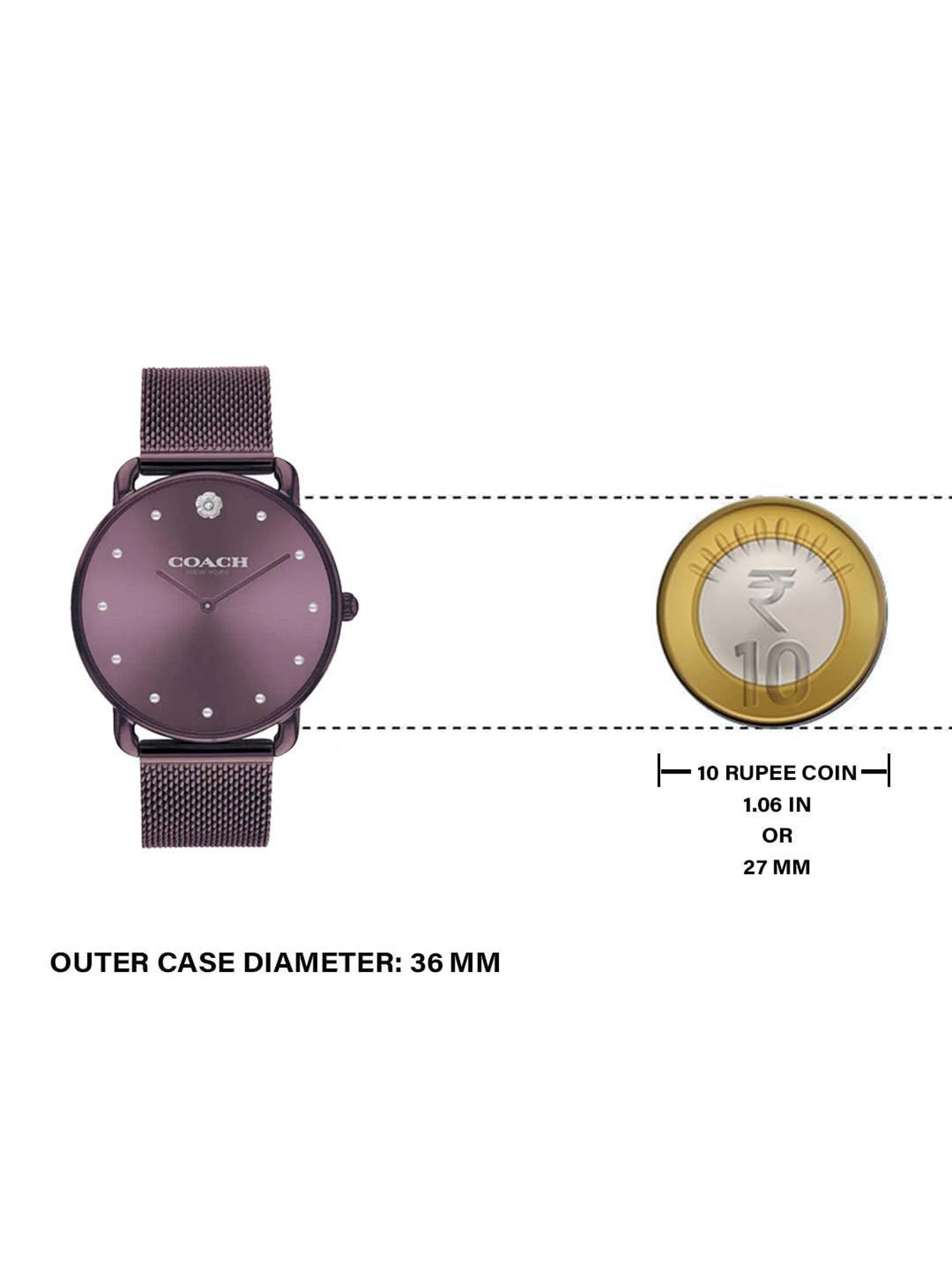 Coach CO14504211W Analog Watch for Women