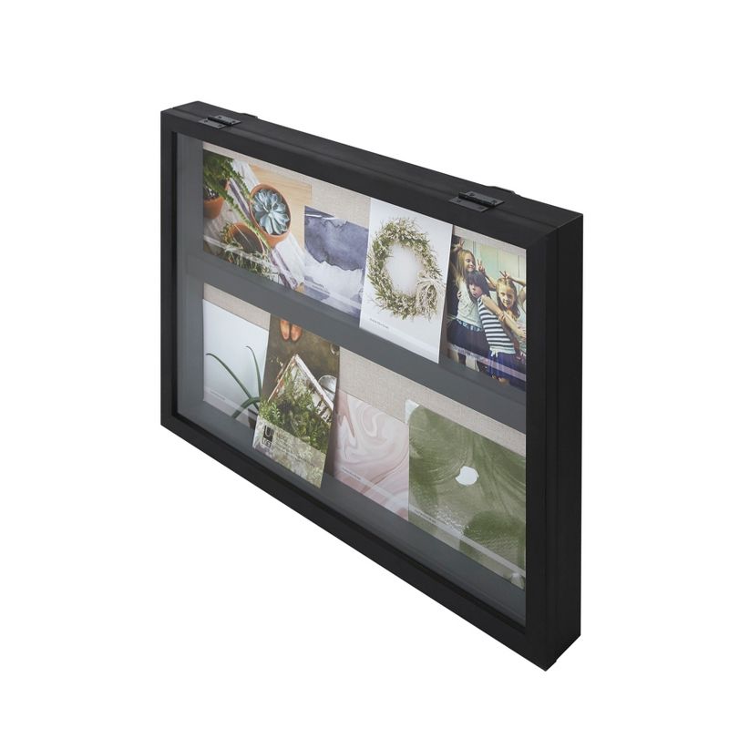 20"X15" Ledge Landscape Photo Display Black - Loft By Umbra