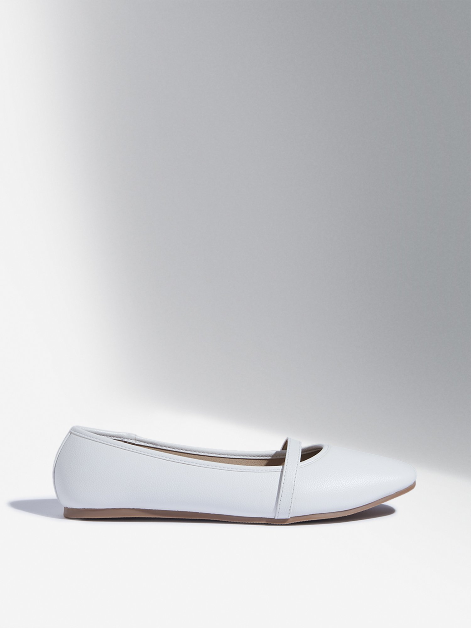 LUNA BLU by Westside White Mary Jane Shoes